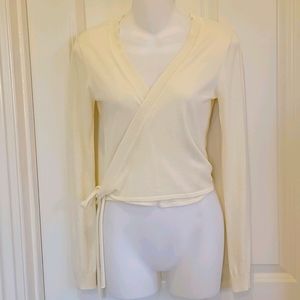 Lovers + Friends Wrap It Sweater - Ivory - XS